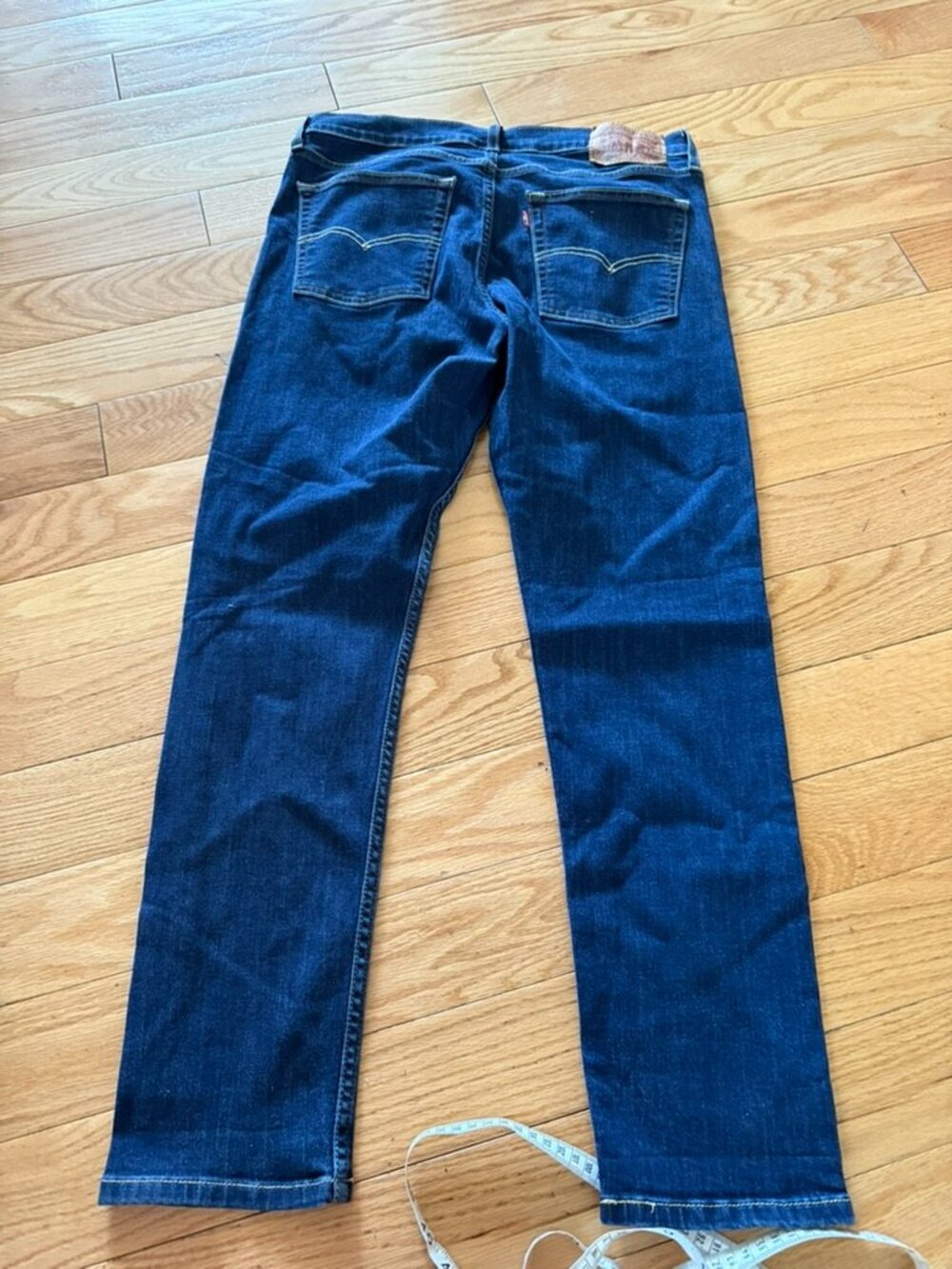 Levi’s 510 Skinny Jeans Men’s 34x30 Dark Wash Blue Denim - Picture 6 of 7
